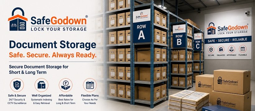 Secure Document Storage and Records Management Facility in Mumbai by SafeGodown