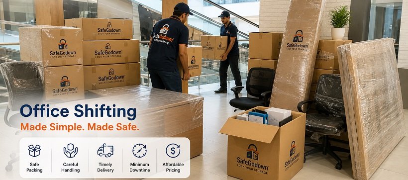 Best Office Shifting Services in Gurgaon - Server and IT Equipment Moving by SafeGodown